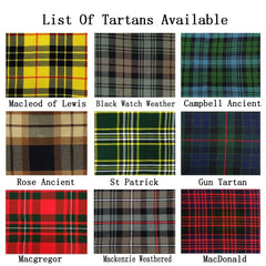 Men's 10 Pieces US-Marian Sporran Kilt Outfit Wedding Kilt Set