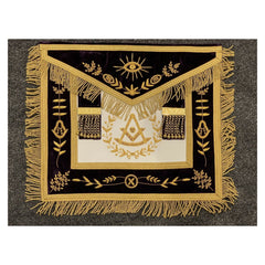 APRON MASONIC HAND EMBROIDERED GRAND LODGE PAST MASTER APRON PURPLE
