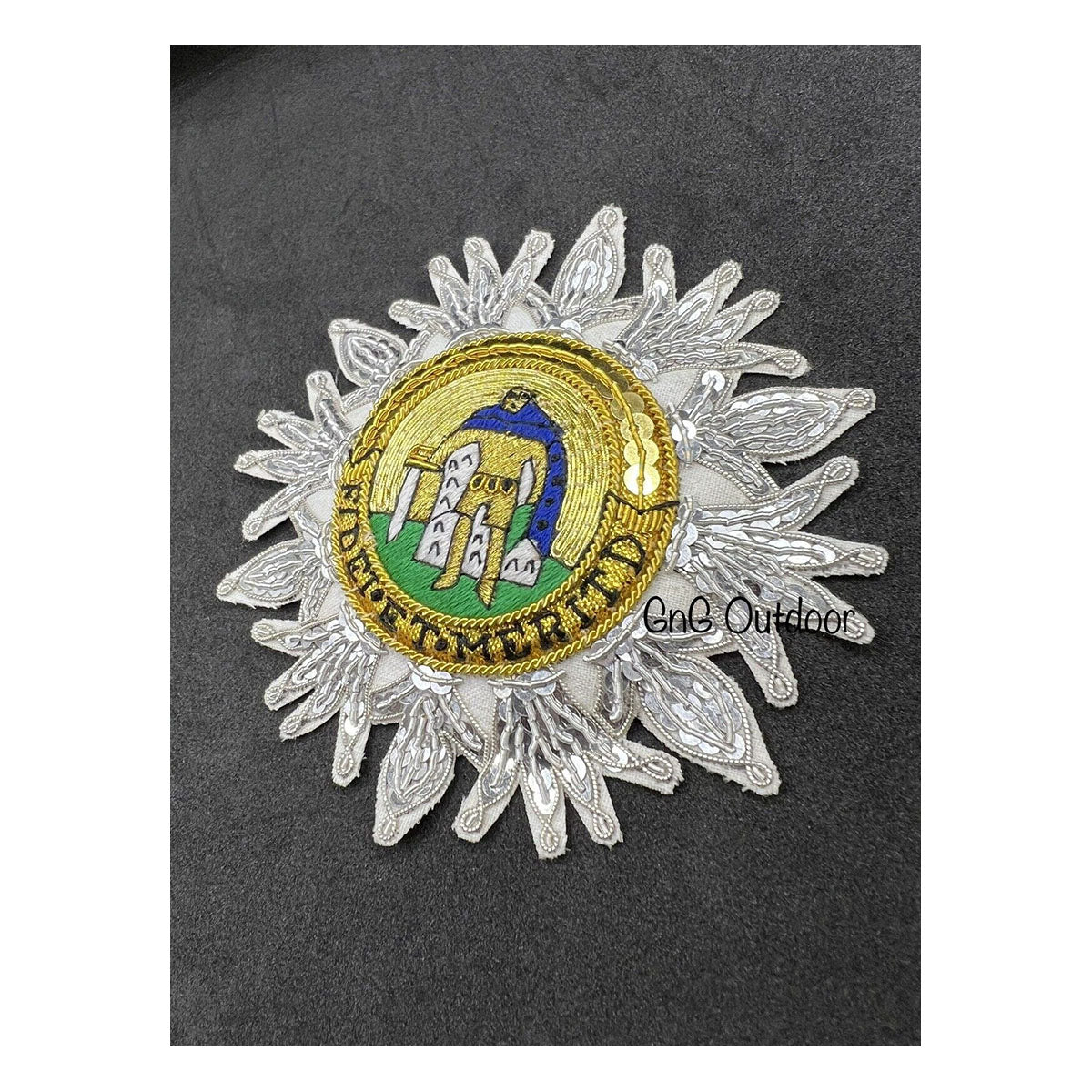 Nelson Order of St. Ferdinand Badge Order Of Nelson Hand Embroidered Badge