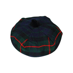 Men's Gun Tartan TAM o' SHANTER Bonnet Beret Balmorals Tartan Tammy Hat