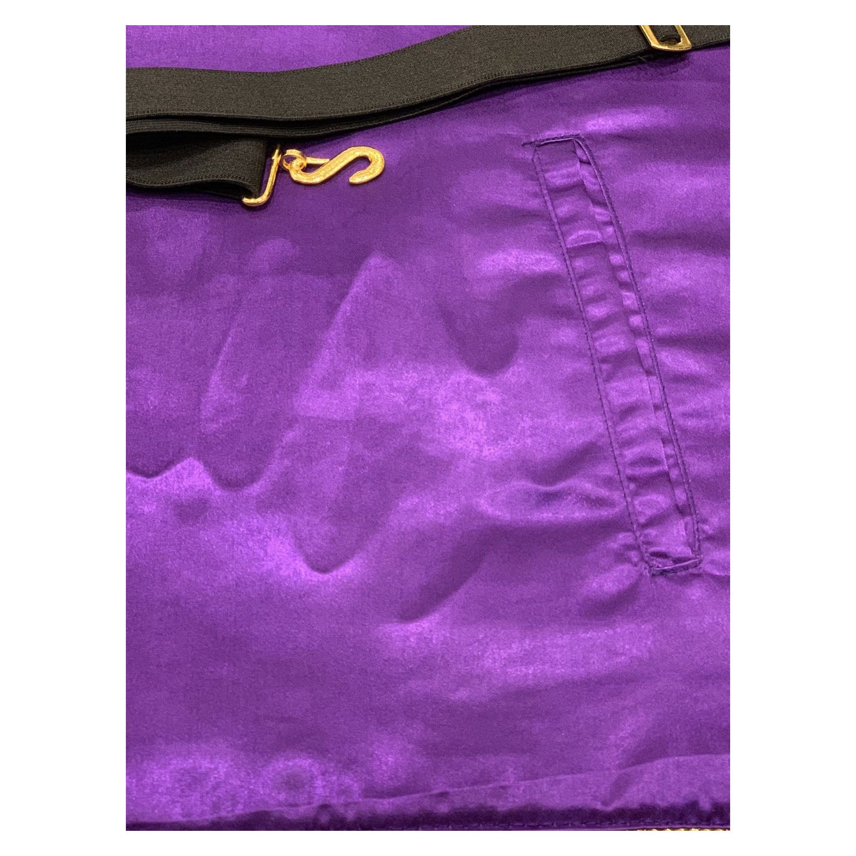 APRON MASONIC HAND EMBROIDERED GRAND LODGE PAST MASTER APRON PURPLE