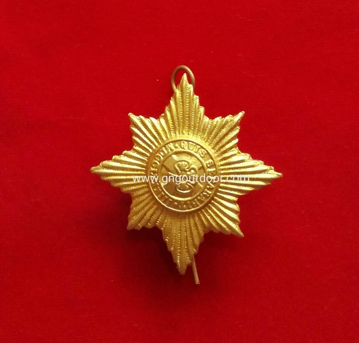 Irish Guards Beret Cap Badge British Military – Brass Base Metal