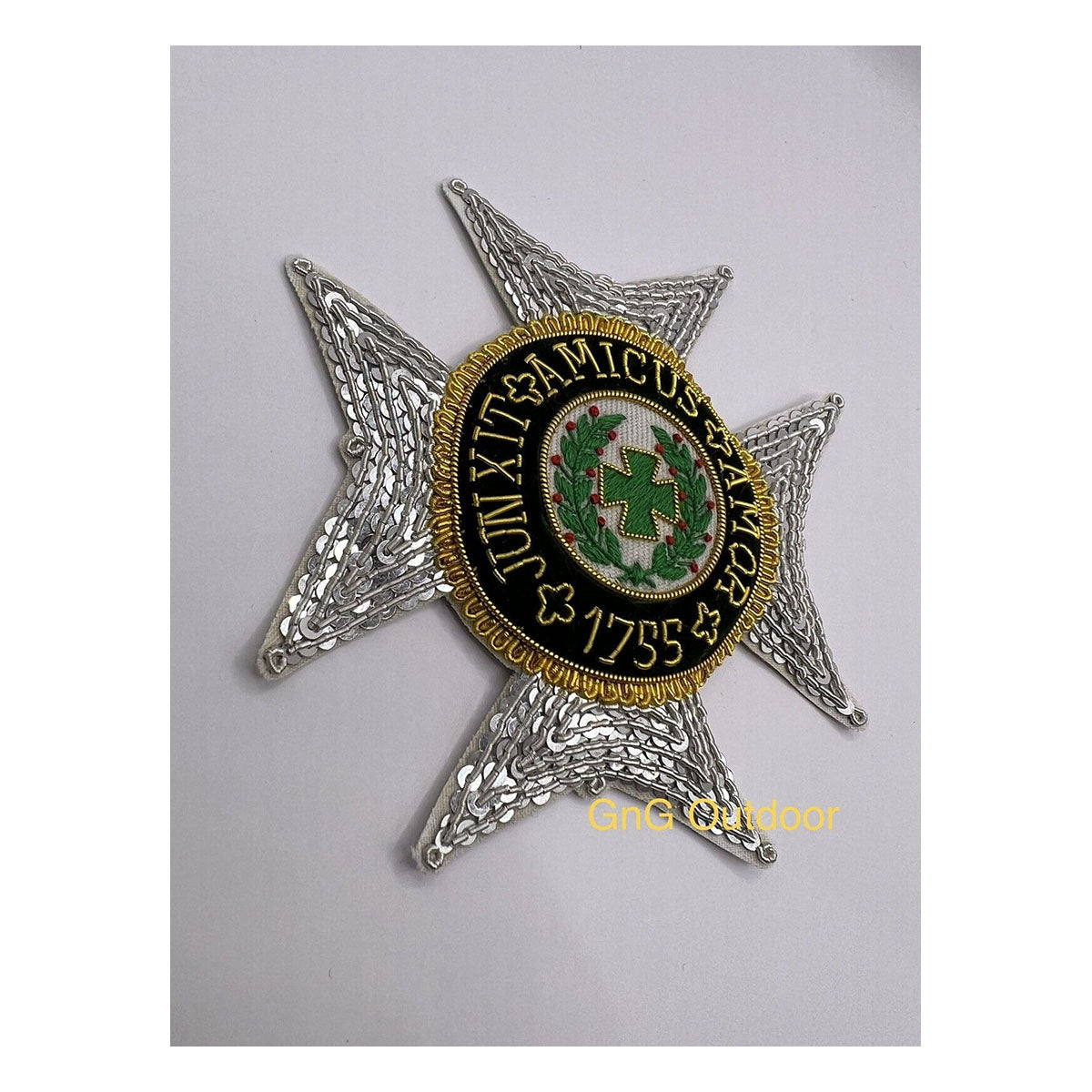 Nelson Order of St. Joachim Badge Order Of Nelson Hand Embroidered Badge