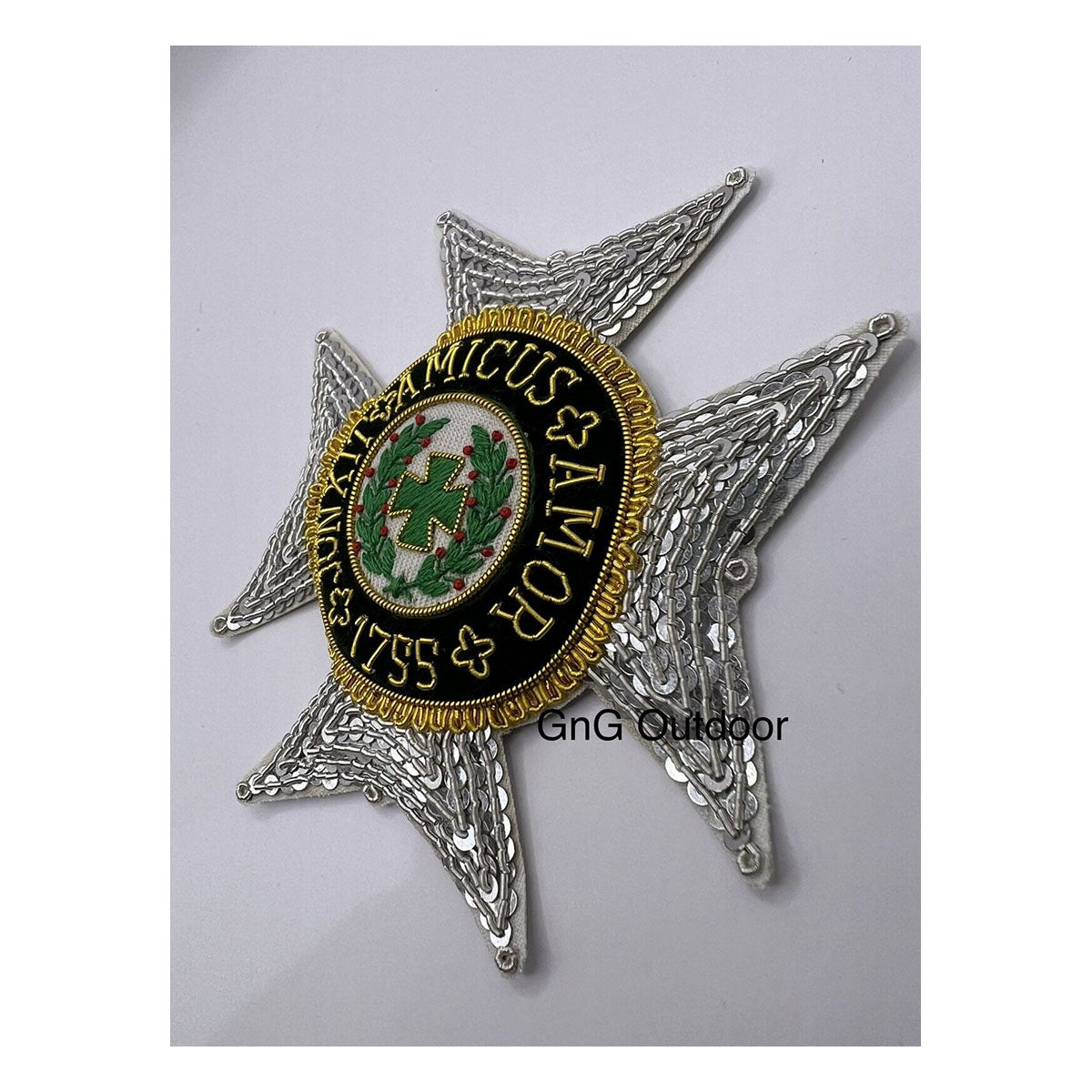 Nelson Order of St. Joachim Badge Order Of Nelson Hand Embroidered Badge