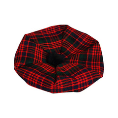 Men's MacDonald TAM o' SHANTER Bonnet Beret Balmorals Tartan Tammy Hat