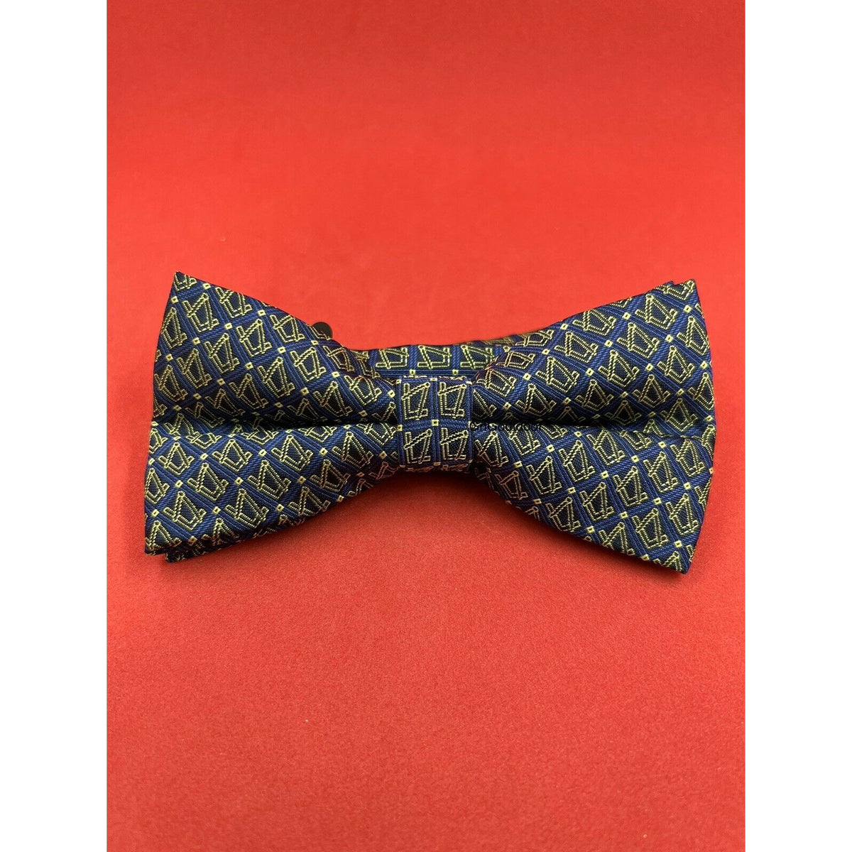 Masonic Regalia Bow Tie Handmade Square and Compass Bow Tie Lodge Gift Bow Tie