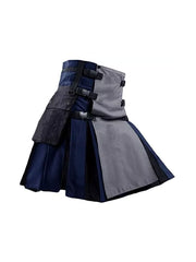 Men's Scottish Stylish Fashion kilt Highland Utility Kilt 100% Cotton.