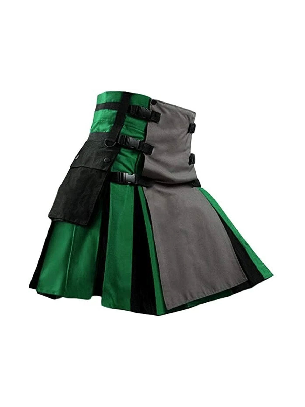 Men's Scottish Stylish Fashion kilt Highland Utility Kilt 100% Cotton.