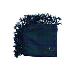Scottish Keith Tartan 8 Yard Kilt for Men with Matching Flashes and Fly plaid