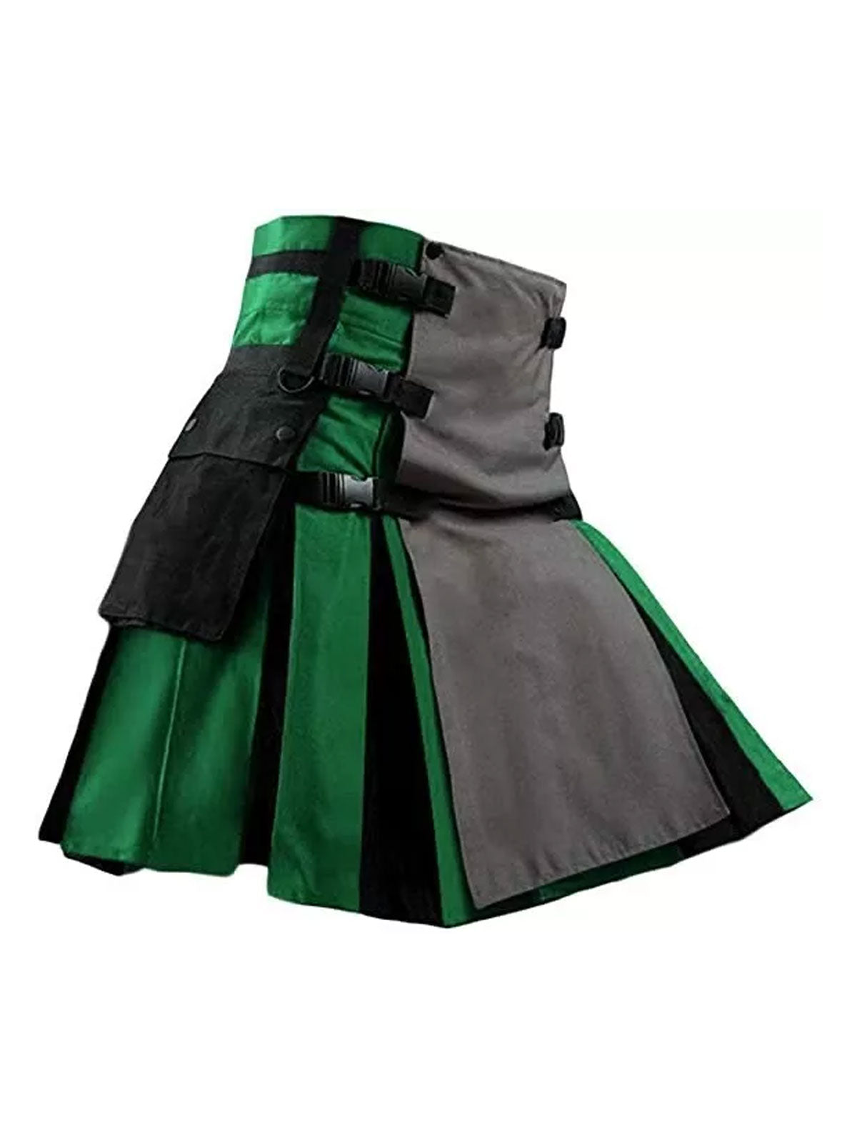 Men's Scottish Stylish Fashion kilt Highland Utility Kilt 100% Cotton.