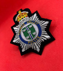King’s Crown Thames Valley Police Embroidered Bullion Wire Replica Blazer Badge