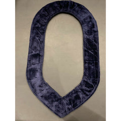Masonic Master Mason Gold Metal Chain Collar On Blue Velvet Masonic Metal Collar