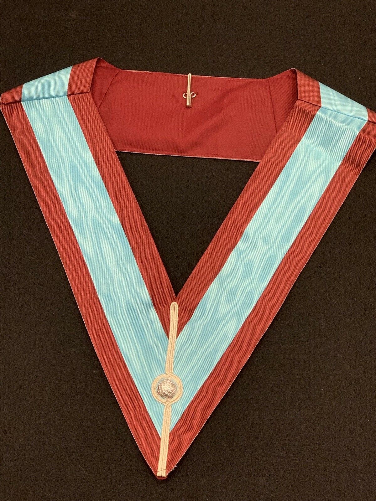 Masonic Regalia Mark Degree Master Masons Apron Plus Collar Made On Leather