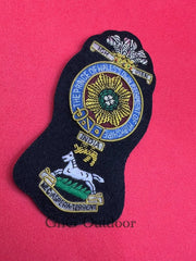 The Prince Of Wales’s Own Regiment Of Yorkshire Hand Embroidered Bullion And Wire Blazer Badge