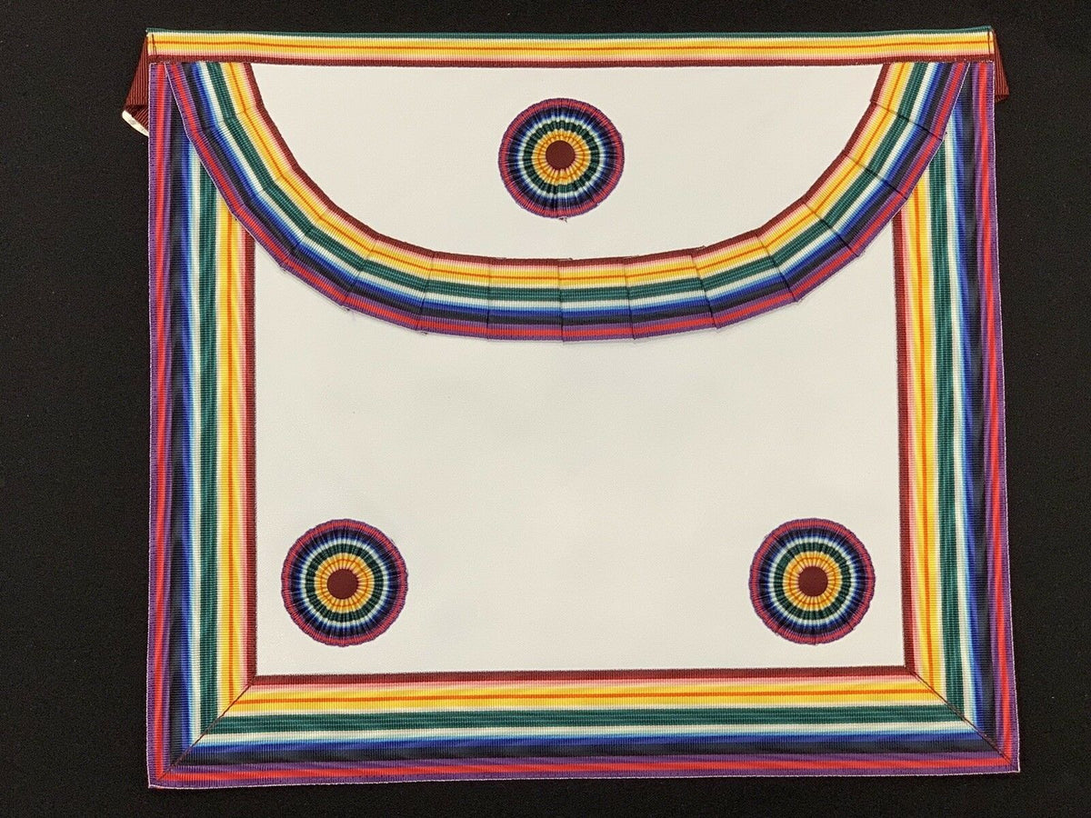 ROYAL ARK MARINER MEMBER APRON & COLLAR Made On Leather