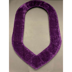 Masonic Raglia Grand Lodge Gold Metal Chain Coller On Purple Cloth