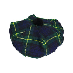 Men's Gordon TAM o' SHANTER Bonnet Beret Balmorals Tartan Tammy Hat