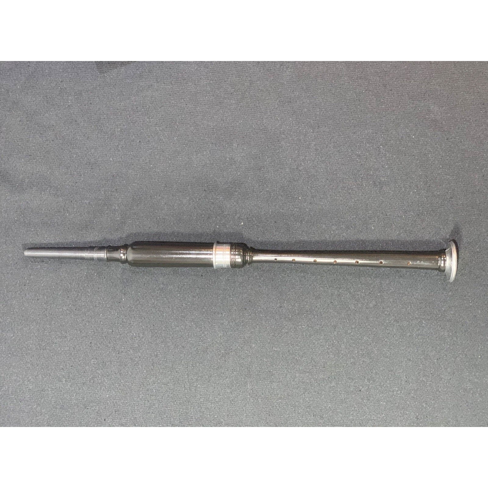 Great Highland Bagpipe Practice Chanter Black With Imitation Ivory
