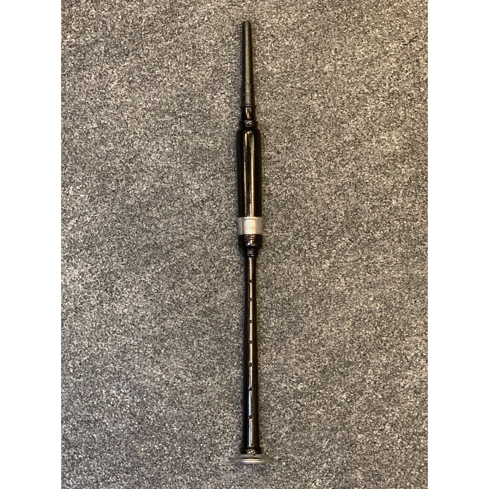 Great Highland Bagpipe Practice Chanter Black With Imitation Ivory