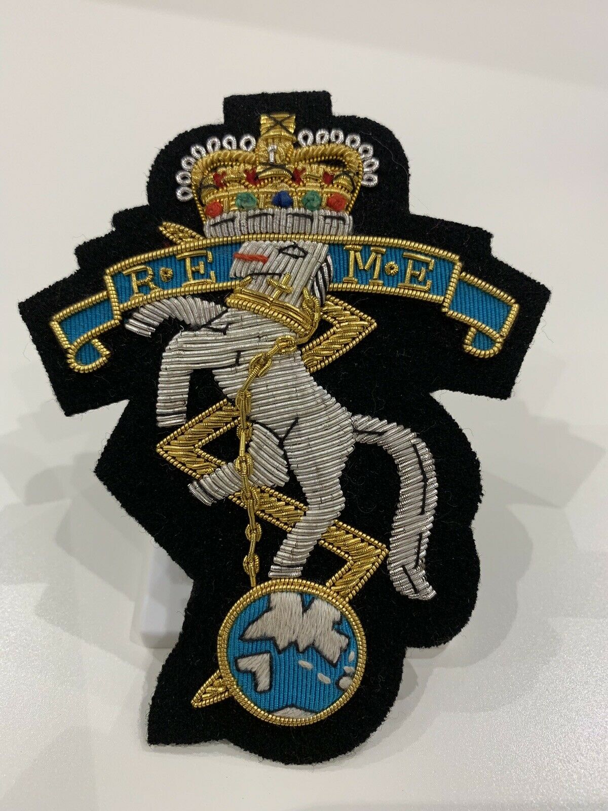 Royal Electrical & Mechanical Engineers REME Blazer Badge