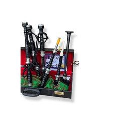 Bagpipe Full Practice Chanter Tara Murphy Tartan Silver Mouth with Hard Case
