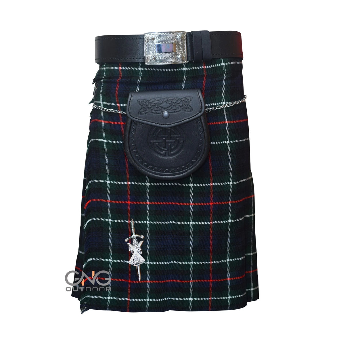 Men's Mackenzie 5 Yard kilt 5 Pieces kilt outfit Highland wedding kilt set