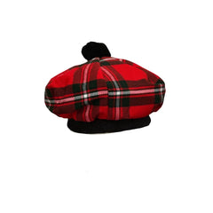 Men's Macgregor TAM o' SHANTER Bonnet Beret Balmorals Tartan Tammy Hat