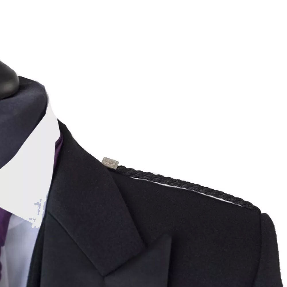 Men's Wedding Kilt Outfit Prince Charlie Jacket 12 Pieces Kilt Outfit