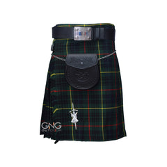 Men's Hunting Stewart Tartan 5 Yard kilt 5 Pieces kilt outfit wedding kilt set