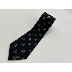 New Black Royal Arch Chapter Tie RA Masonic Regalia Black Neck Tie RA Gift Tie