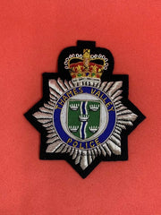 Thames Valley Police Blazer Badge Embroidered Bullion Wire Blazer Badge