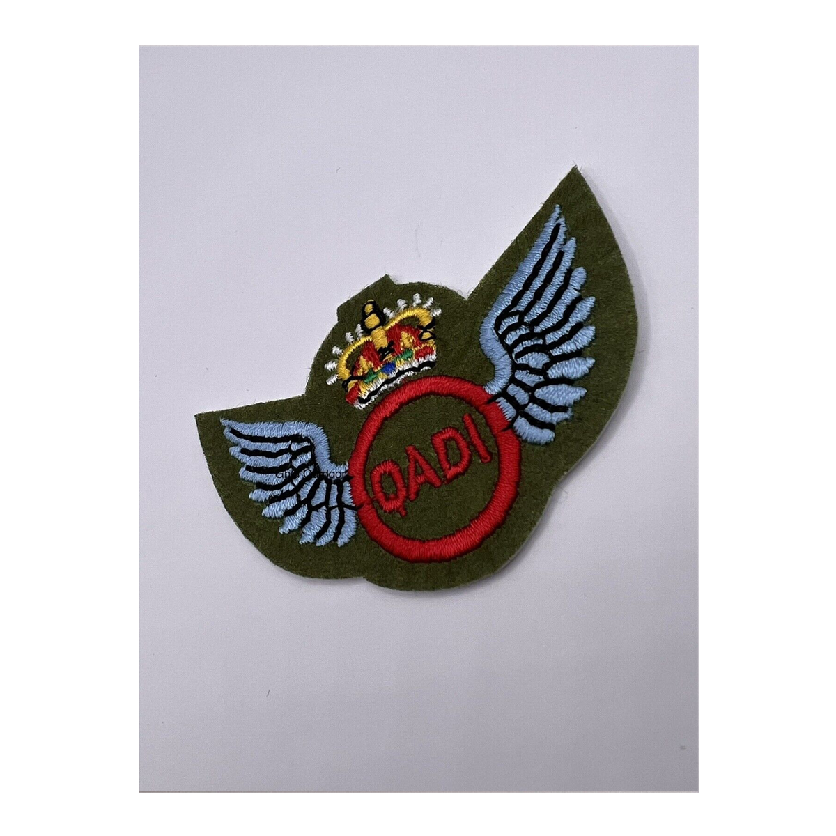QADI Wings Air Dispatch Qualification Uniform Embroidered Badge Number 2 Dress