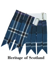 Men's Scottish Heritage of Scotland Tartan Kilt Flashes