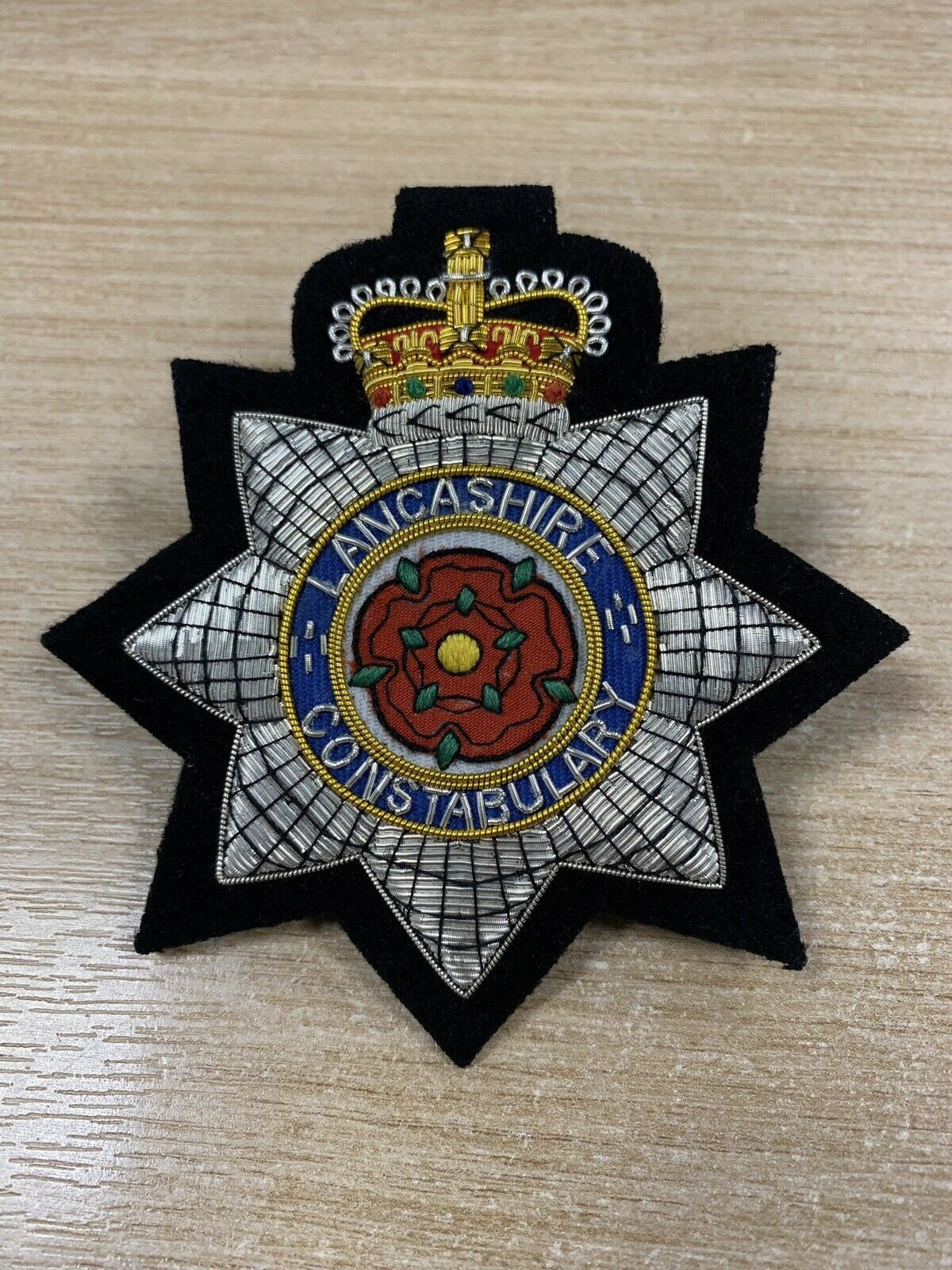 Lancashire Constabulary Police Embroidered Blazer badge