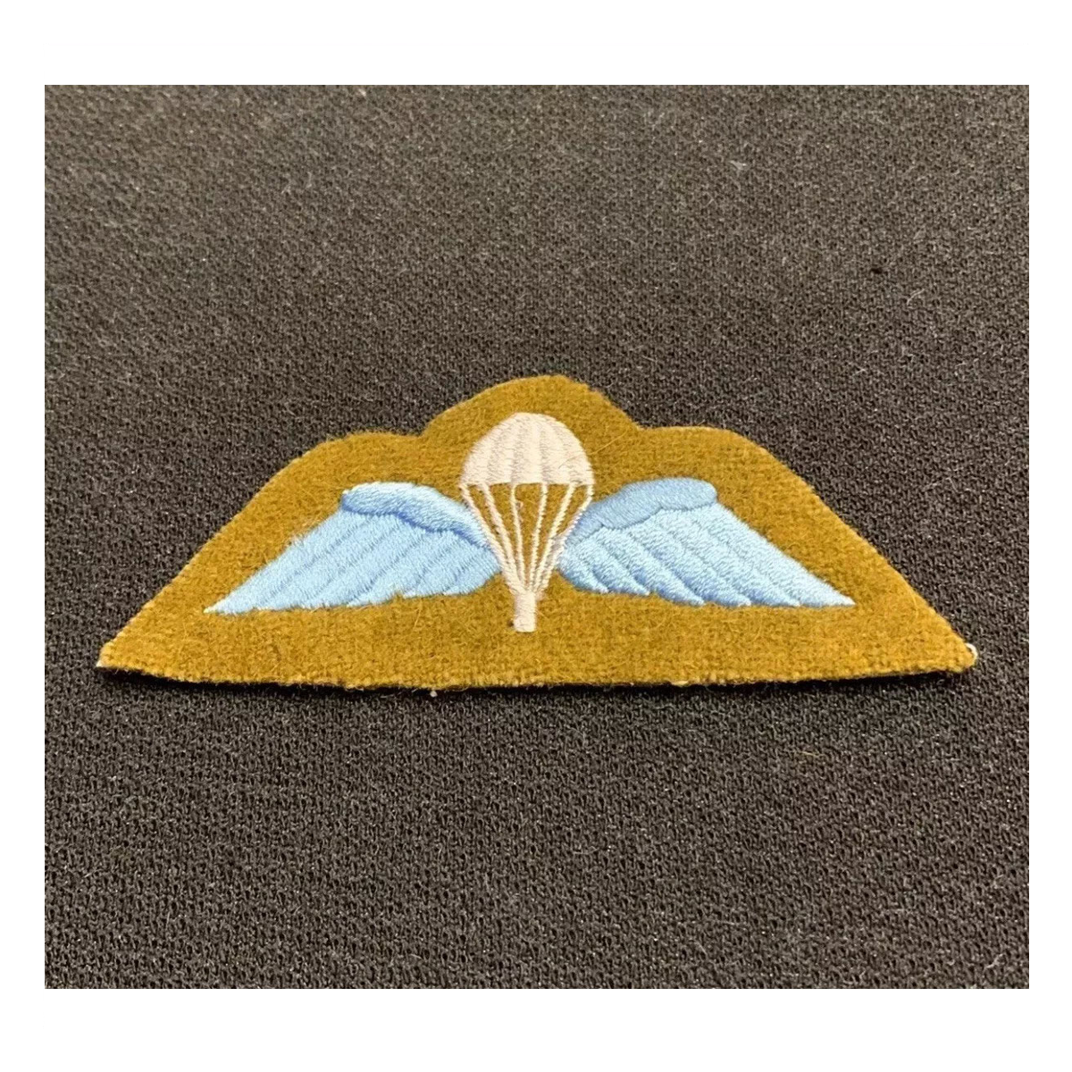 British Army No 2 Dress Para Wings Trained Parachute Light Blue Wings Patch