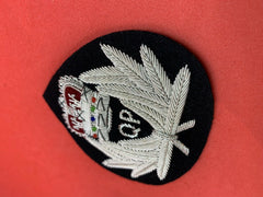 North Yorkshire Police Cap Badge British Police Hand Embroidered Bullion Wire Hat Badges