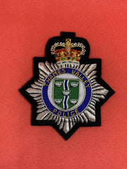 Thames Valley Police Blazer Badge British Police Embroidered Bullion Wire Badge