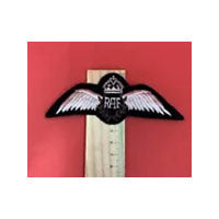 King’s Crown RAF Pilot Wings Royal Air Force Sew On Embroidered Badge RAF Patch