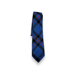 Men's Scottish Douglas Blue Tartan Tie Formal Tie For Wedding