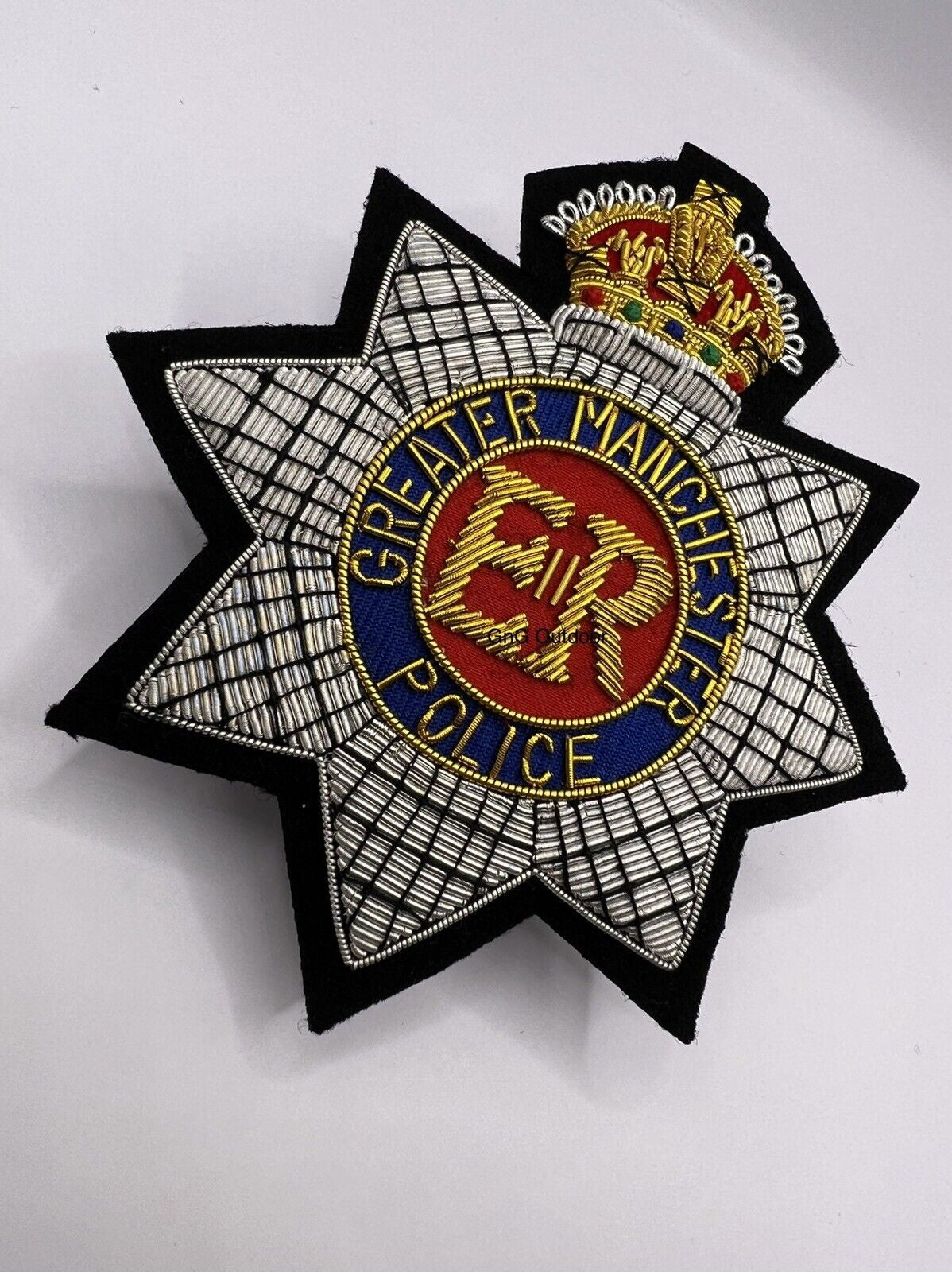 King’s Crown Greater Manchester Police King’s Crown Blazer Badge Embroidered Badges