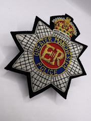 King’s Crown Greater Manchester Police King’s Crown Blazer Badge Embroidered Badges