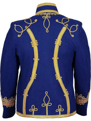Napoleonic Hussar Wool Military uniform jacket Handmade Scottish Tunic Jacket