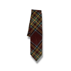 Men's Scottish Hepburn muted Tartan Tie Formal Tie For Wedding