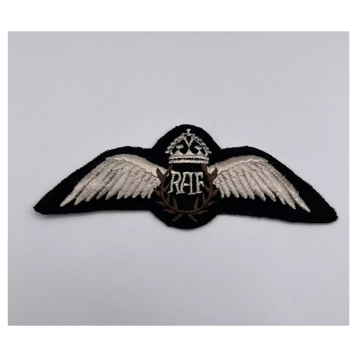 King’s Crown RAF Pilot Wings Royal Air Force Sew On Embroidered Badge RAF Patch