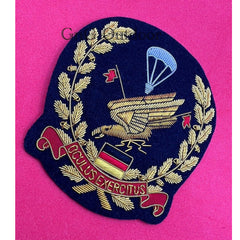 German Army Oculus Exercitus Special Forces Hand Embroidered Wire Blazer Badge