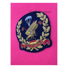 German Army Oculus Exercitus Special Forces Hand Embroidered Wire Blazer Badge