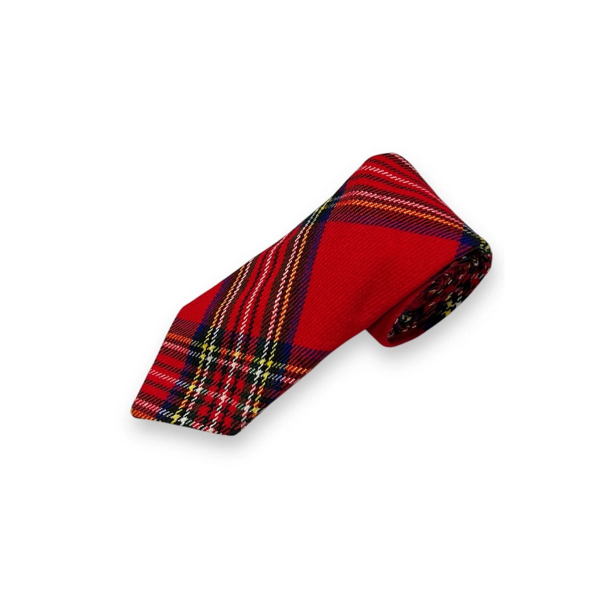 Men's Scottish Royal Stewart Tartan Tie Formal Tie For Wedding