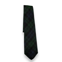 Men's Scottish Black Watch Tartan Tie Formal Tie For Wedding