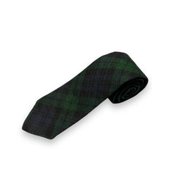 Men's Scottish Black Watch Tartan Tie Formal Tie For Wedding