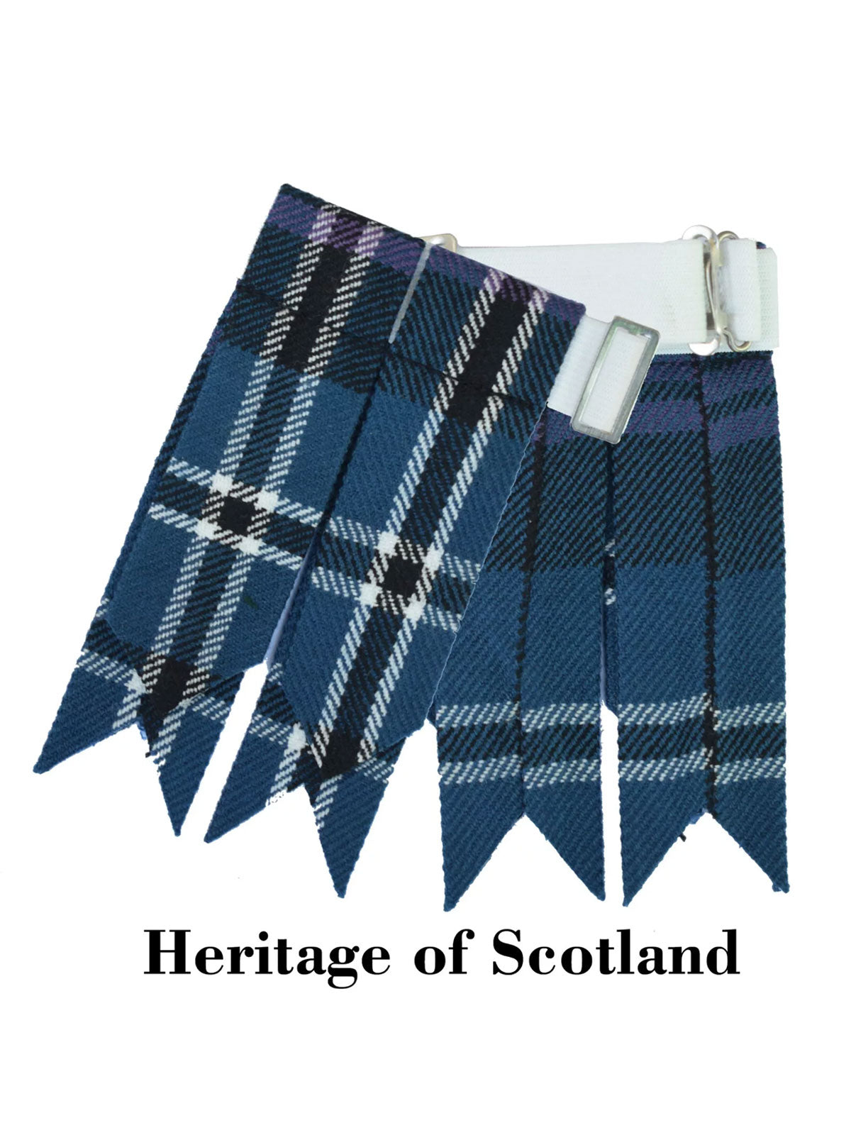 Men's Scottish Heritage of Scotland Tartan Kilt Flashes